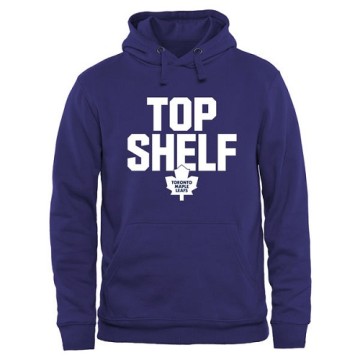 Men's Toronto Maple Leafs Top Shelf Pullover Hoodie - - Royal