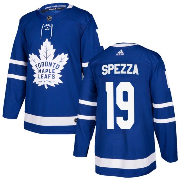 Authentic Adidas Men's Jason Spezza Toronto Maple Leafs Home Jersey - Blue
