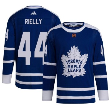 Authentic Adidas Men's Morgan Rielly Toronto Maple Leafs Reverse Retro 2.0 Jersey - Royal