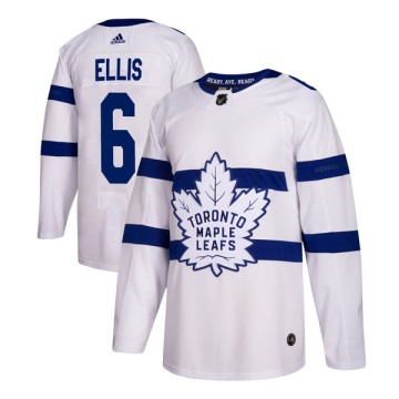 Authentic Adidas Men's Ron Ellis Toronto Maple Leafs 2018 Stadium Series Jersey - White