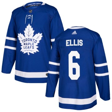 Authentic Adidas Men's Ron Ellis Toronto Maple Leafs Home Jersey - Blue