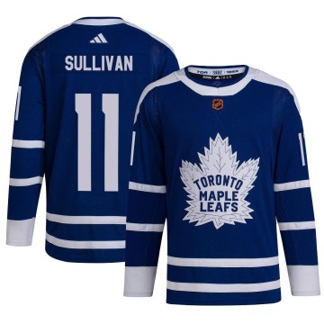 Authentic Adidas Men's Steve Sullivan Toronto Maple Leafs Reverse Retro 2.0 Jersey - Royal