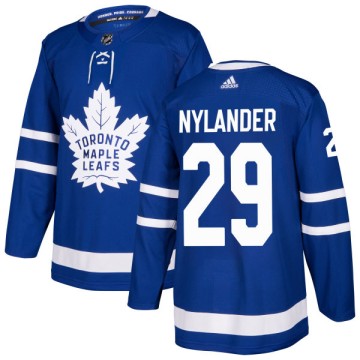 Authentic Adidas Men's William Nylander Toronto Maple Leafs Jersey - Blue