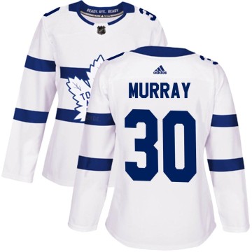 Authentic Adidas Women's Matt Murray Toronto Maple Leafs 2018 Stadium Series Jersey - White