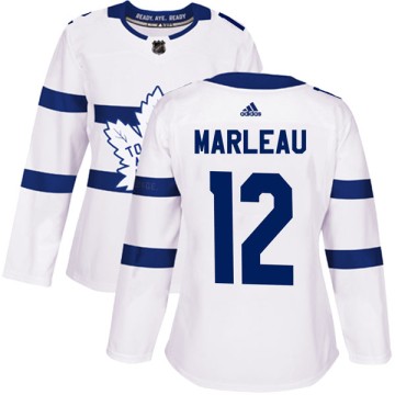 Authentic Adidas Women's Patrick Marleau Toronto Maple Leafs 2018 Stadium Series Jersey - White