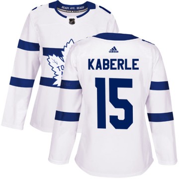 Authentic Adidas Women's Tomas Kaberle Toronto Maple Leafs 2018 Stadium Series Jersey - White