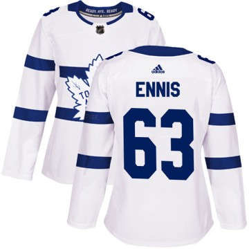 Authentic Adidas Women's Tyler Ennis Toronto Maple Leafs 2018 Stadium Series Jersey - White
