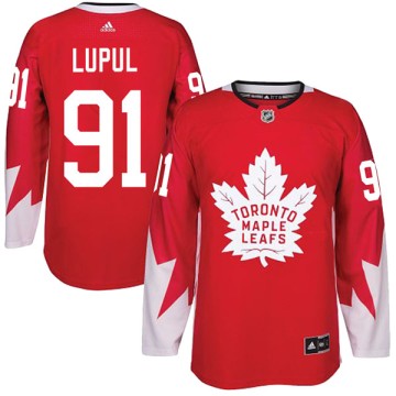 Authentic Adidas Youth Joffrey Lupul Toronto Maple Leafs Alternate Jersey - Red