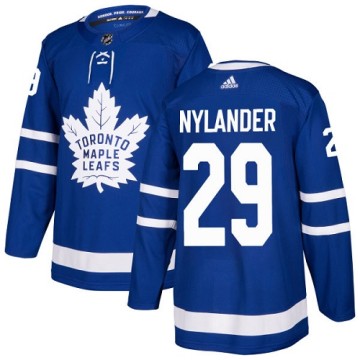 Authentic Adidas Youth William Nylander Toronto Maple Leafs Home Jersey - Royal Blue