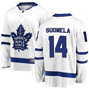Breakaway Fanatics Branded Men's Antti Suomela Toronto Maple Leafs Away Jersey - White
