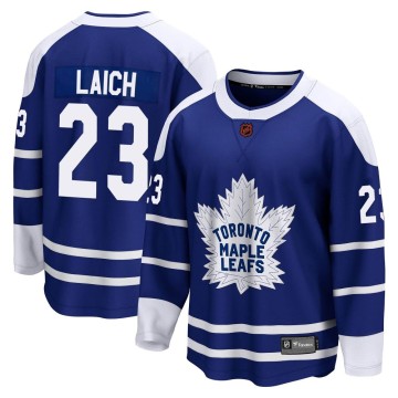 Breakaway Fanatics Branded Men's Brooks Laich Toronto Maple Leafs Special Edition 2.0 Jersey - Royal