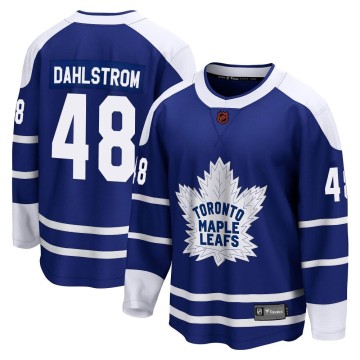 Breakaway Fanatics Branded Men's Carl Dahlstrom Toronto Maple Leafs Special Edition 2.0 Jersey - Royal