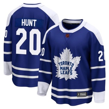 Breakaway Fanatics Branded Men's Dryden Hunt Toronto Maple Leafs Special Edition 2.0 Jersey - Royal