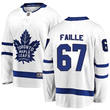 Breakaway Fanatics Branded Men's Eric Faille Toronto Maple Leafs Away Jersey - White