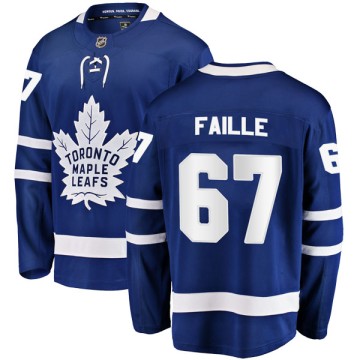 Breakaway Fanatics Branded Men's Eric Faille Toronto Maple Leafs Home Jersey - Blue