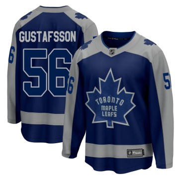 Breakaway Fanatics Branded Men's Erik Gustafsson Toronto Maple Leafs 2020/21 Special Edition Jersey - Royal