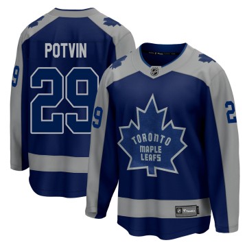 Breakaway Fanatics Branded Men's Felix Potvin Toronto Maple Leafs 2020/21 Special Edition Jersey - Royal