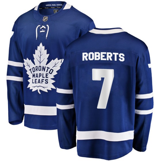 Breakaway Fanatics Branded Men's Gary Roberts Toronto Maple Leafs Home Jersey - Blue