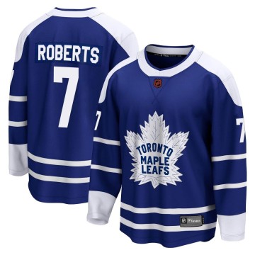 Breakaway Fanatics Branded Men's Gary Roberts Toronto Maple Leafs Special Edition 2.0 Jersey - Royal