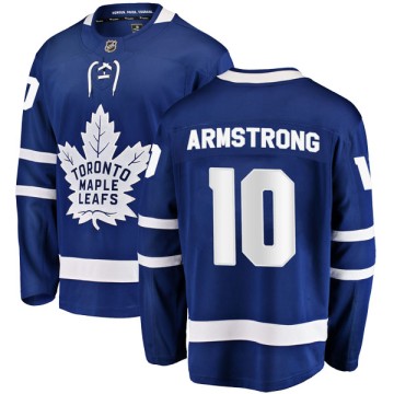 Breakaway Fanatics Branded Men's George Armstrong Toronto Maple Leafs Home Jersey - Blue
