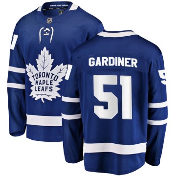 Breakaway Fanatics Branded Men's Jake Gardiner Toronto Maple Leafs Home Jersey - Blue