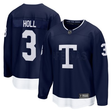Breakaway Fanatics Branded Men's Justin Holl Toronto Maple Leafs 2022 Heritage Classic Jersey - Navy
