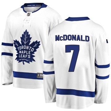 Breakaway Fanatics Branded Men's Lanny McDonald Toronto Maple Leafs Away Jersey - White