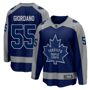 Breakaway Fanatics Branded Men's Mark Giordano Toronto Maple Leafs 2020/21 Special Edition Jersey - Royal