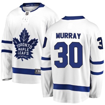 Breakaway Fanatics Branded Men's Matt Murray Toronto Maple Leafs Away Jersey - White