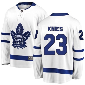 Breakaway Fanatics Branded Men's Matthew Knies Toronto Maple Leafs Away Jersey - White