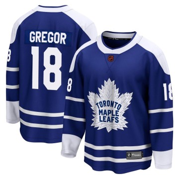 Breakaway Fanatics Branded Men's Noah Gregor Toronto Maple Leafs Special Edition 2.0 Jersey - Royal