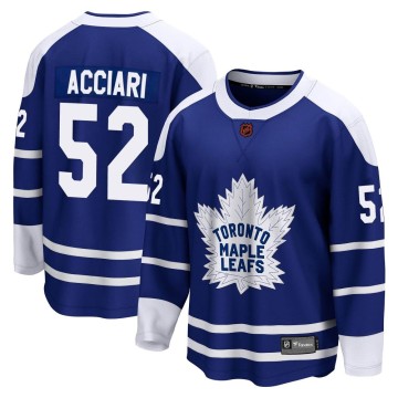Breakaway Fanatics Branded Men's Noel Acciari Toronto Maple Leafs Special Edition 2.0 Jersey - Royal