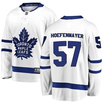 Breakaway Fanatics Branded Men's Noel Hoefenmayer Toronto Maple Leafs Away Jersey - White