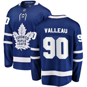 Breakaway Fanatics Branded Men's Nolan Valleau Toronto Maple Leafs Home Jersey - Blue