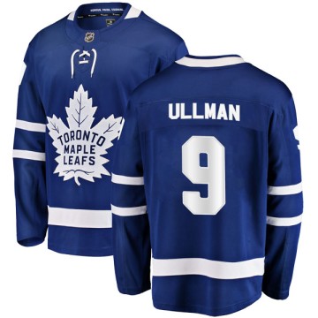 Breakaway Fanatics Branded Men's Norm Ullman Toronto Maple Leafs Home Jersey - Blue
