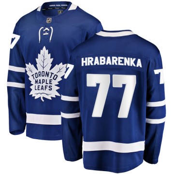Breakaway Fanatics Branded Men's Raman Hrabarenka Toronto Maple Leafs Home Jersey - Blue