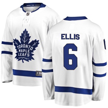 Breakaway Fanatics Branded Men's Ron Ellis Toronto Maple Leafs Away Jersey - White