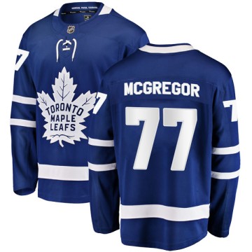 Breakaway Fanatics Branded Men's Ryan McGregor Toronto Maple Leafs Home Jersey - Blue