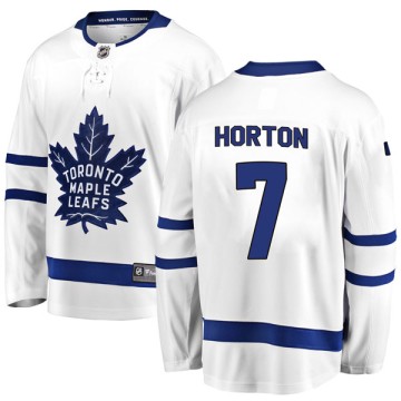 Breakaway Fanatics Branded Men's Tim Horton Toronto Maple Leafs Away Jersey - White