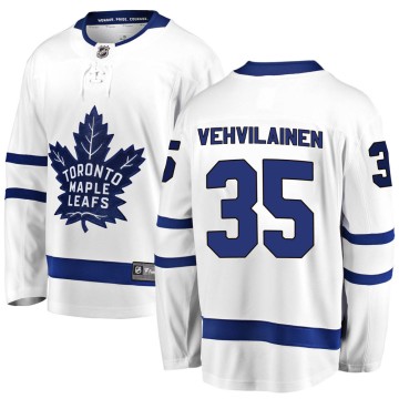 Breakaway Fanatics Branded Men's Veini Vehvilainen Toronto Maple Leafs Away Jersey - White
