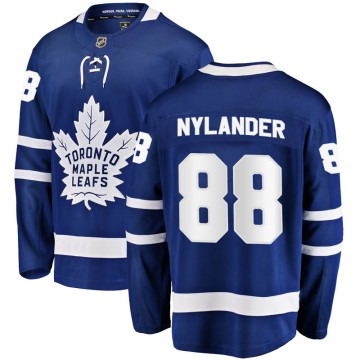 Breakaway Fanatics Branded Men's William Nylander Toronto Maple Leafs Home Jersey - Blue