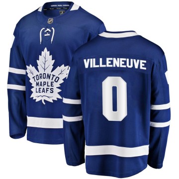 Breakaway Fanatics Branded Men's William Villeneuve Toronto Maple Leafs Home Jersey - Blue