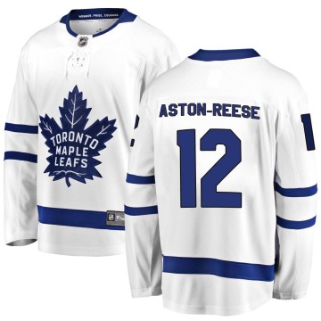 Breakaway Fanatics Branded Men's Zach Aston-Reese Toronto Maple Leafs Away Jersey - White