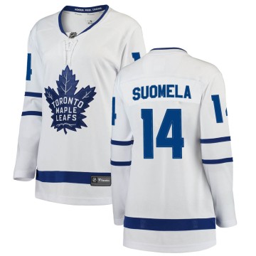 Breakaway Fanatics Branded Women's Antti Suomela Toronto Maple Leafs Away Jersey - White