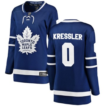 Breakaway Fanatics Branded Women's Braeden Kressler Toronto Maple Leafs Home Jersey - Blue