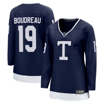 Breakaway Fanatics Branded Women's Bruce Boudreau Toronto Maple Leafs 2022 Heritage Classic Jersey - Navy