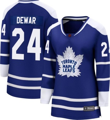 Breakaway Fanatics Branded Women's Connor Dewar Toronto Maple Leafs Special Edition 2.0 Jersey - Royal