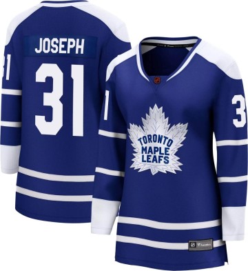 Breakaway Fanatics Branded Women's Curtis Joseph Toronto Maple Leafs Special Edition 2.0 Jersey - Royal