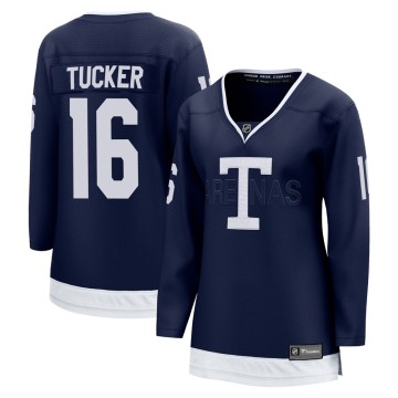 Breakaway Fanatics Branded Women's Darcy Tucker Toronto Maple Leafs 2022 Heritage Classic Jersey - Navy