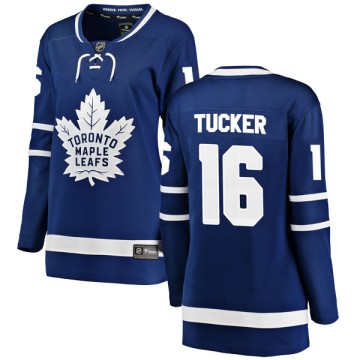 Breakaway Fanatics Branded Women's Darcy Tucker Toronto Maple Leafs Home Jersey - Blue